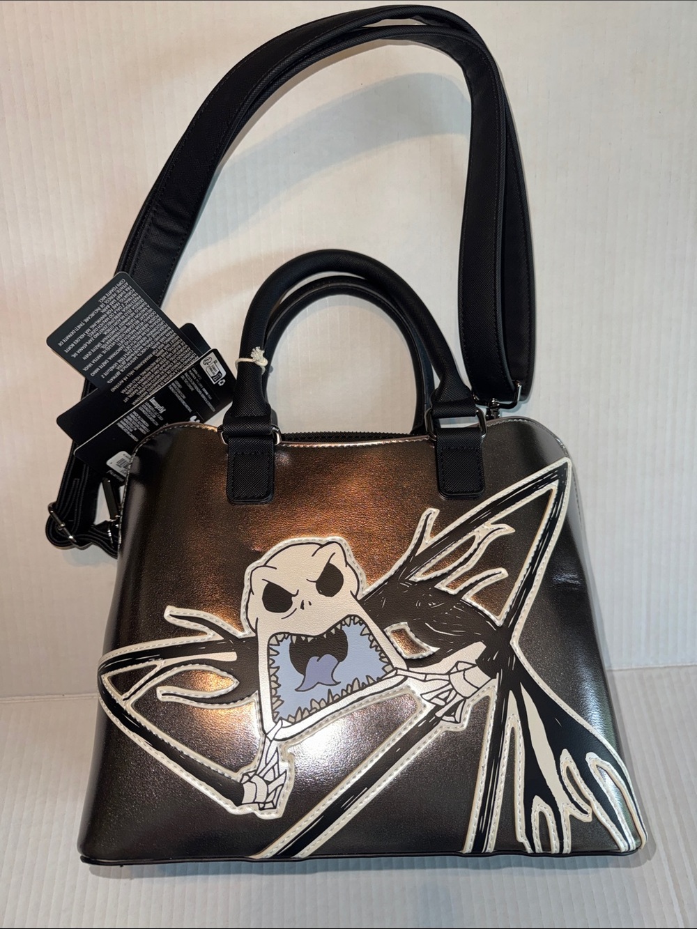 Disney Nightmare Before Christmas Graphic Satchel Handbag